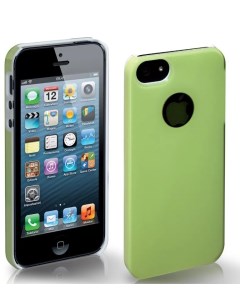 Чехол для Iphone 5 зеленый с окошком Sbs