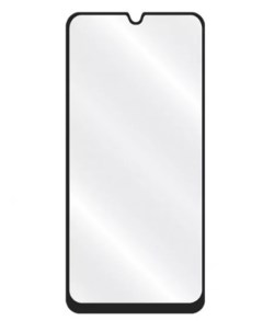 Защитное стекло для смартфона 2 5D FG для Realme C21 черная рамка 78469 Luxcase