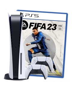 Игровая приставка PlayStation 5 Игра FIFA 23 2 ой геймпад зарядная станция Sony
