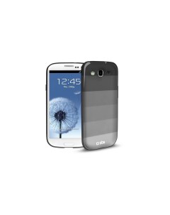 Чехол для Samsung Galaxy S3 белый градиент полосы Sbs