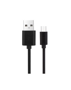 Дата кабель K13m USB 2 1A для micro USB TPE 1м Black More choice