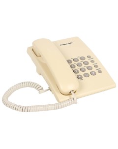 Проводной телефон KX TS2350RUJ бежевый Panasonic