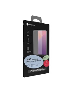 Защитное стекло для Apple iPhone 13 Pro Max 2 5D Full Glue черная рамка Everstone