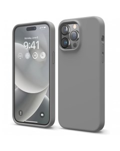 Чехол Soft silicone для iPhone 14 Pro Max Темно серый ES14SC67PRO DGY Elago