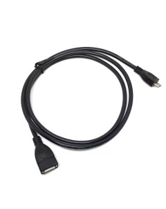 Кабель micro USB type B male to USB 2 0 type A female OTG Espada