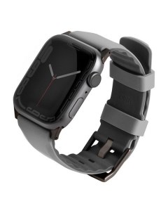 Ремешок Linus Airosoft silicone strap для Apple Watch 45 44 42 мм серый Grey Uniq