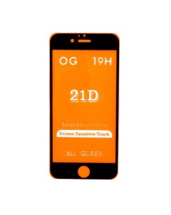 Защитное стекло для iPhone SE 2 8 7 Full Curved Glass 21D 0 3 мм Orange Lp
