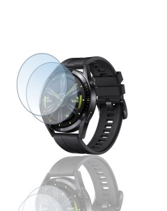 Глянцевая гидрогелевая пленка для Huawei Watch GT 3 46 мм 2 шт 90445 Luxcase