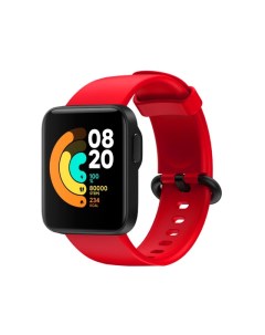 Ремешок DF для Xiaomi Redmi Watch 2 2 Lite Silicone Red xiClassicband 07 Df-group