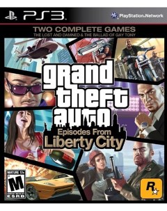 Игра Grand Theft Auto Episodes from Liberty City GTA 4 Liberty City для PlayStation 3 Rockstar games