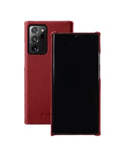 Чехол накладка для Samsung Galaxy Note 20 Ultra Snap Cover красный Melkco