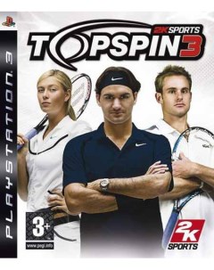 Игра Top Spin 3 для PlayStation 3 2к