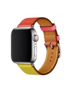 Ремешок Leather Watchband Fashion для Apple Watch 38 40mm Rose Coteetci