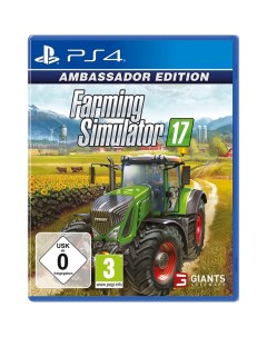Игра Farming Simulator 17 Ambassador Edition английская версия PS4 Giants software