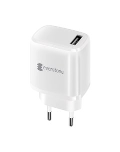 Зарядное устройство сетевое EV AC USBA10 USB 2A белый Everstone