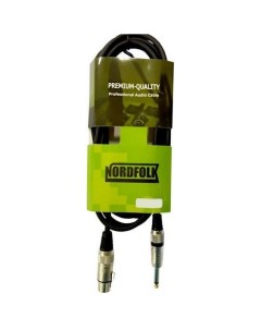 Кабель аудио 1xJack 1xXLR NMC246 5M 5 0m Nordfolk