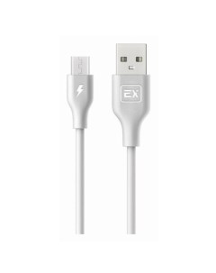 Кабель EX K 481 USB Micro USB 1 м белый Exployd