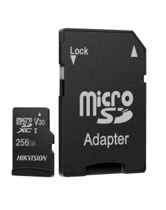 Карта памяти Micro SDHC 256Гб HS TF C1 STD 256G ADAPTER Hikvision