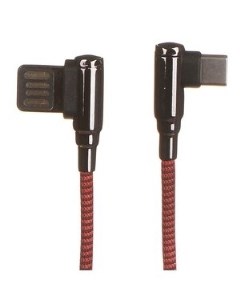 Кабель LS422 USB кабель Type C 2m Red Ldnio