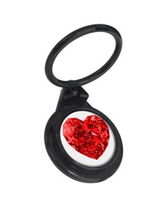 Кольцо держатель для телефона Дела сердечные Рубиновое сердце Krutoff