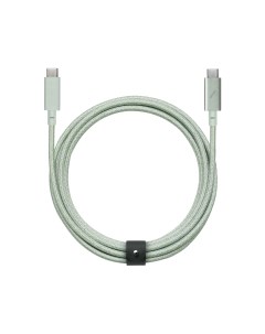 Кабель Usb Type C Usb Type C Belt Cable 2 4м Зеленый Native union