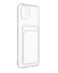 Чехол для Apple iPhone 11 с картхолдером Transparent SVCAR IP11 WH Svekla