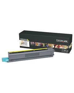 Картридж для лазерного принтера X925H2YG желтый оригинал Lexmark
