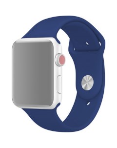 Ремешок для Apple Watch 1 6 SE силиконовый 38 40 мм Синий APWTSI38 03 Innozone