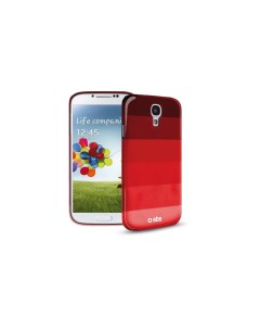 Чехол для Samsung Galaxy S4 красный градиент полосы Sbs