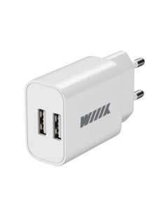Сетевое зарядное устройство UNN 1 2 01 2 4A универсальное белый Wiiix