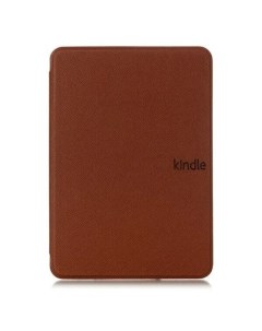Чехол обложка UltraSlim для Amazon Kindle 10 с магнитом коричневый Skinbox