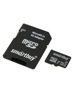 Карта памяти MicroSDHC U3 SB32GBSDU1A AD Smartbuy