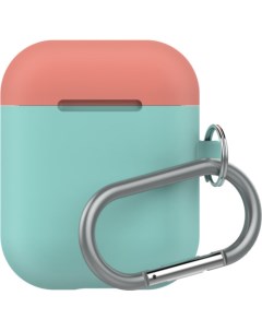 Чехол Silicone Capsule 2in1 для Airpods Mint Lab.c