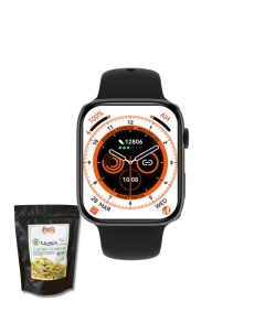 Смарт часы Smart watch x7 plus с полным экраном черные Forall