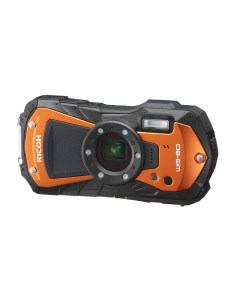 Компактный фотоаппарат WG 80 оранжевый черный Ricoh
