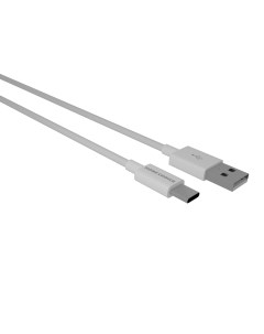 Дата кабель K24a USB 2 1A для Type C TPE 1м White More choice