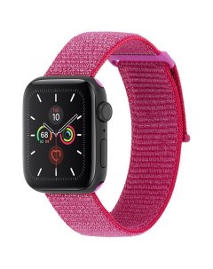 Ремешок Nylon Watch Band для Apple Watch 42 44 мм розовый Metallic Pink Case-mate