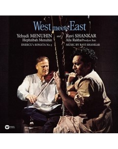 Yehudi Menuhin Ravi Shankar West Meets East LP Warner classic