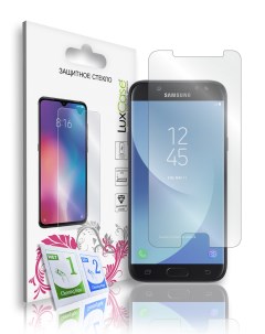 Защитное стекло для Samsung Galaxy J5 2017 на плоскую часть экрана 82232 Luxcase