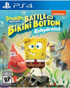 Игра SpongeBob SquarePants Battle For Bikini Bottom Rehydrated для PlayStation 4 Thq nordic