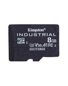 Карта памяти Micro SDHC 8Гб Industrial SDCIT2 8GB Kingston