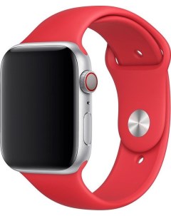 Ремешок Sport Band для Apple Watch 42 44 Red Gurdini