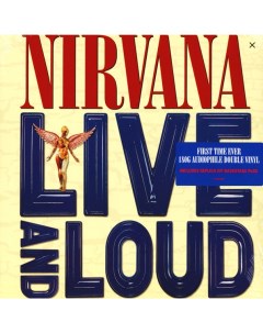 Nirvana Live And Loud 2LP Geffen records