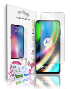 Защитное стекло для Motorola Moto G9 Plus На плоскую часть экрана 83186 Luxcase