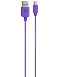 Кабель USB micro USB Purple Red line