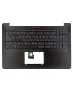 Клавиатура для ноутбука Asus N501JW с топкейсом 90NB0873 R32RU0 Rocknparts