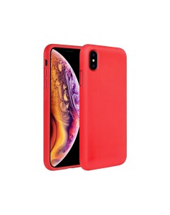 Чехол крышка 8812 для iPhone X XS полиуретан красный Miracase