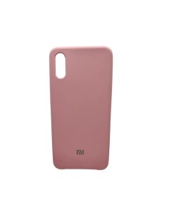 Чехол Xiaomi Redmi 9A светло розовый Silicone cover
