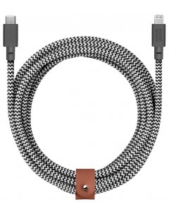 Кабель зарядный Belt Ultra Strength Cable USB Type C Lightning 3м Native union