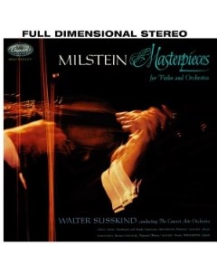 Milstein Nathan Masterpieces For Violin And Orchestra Analogphonic